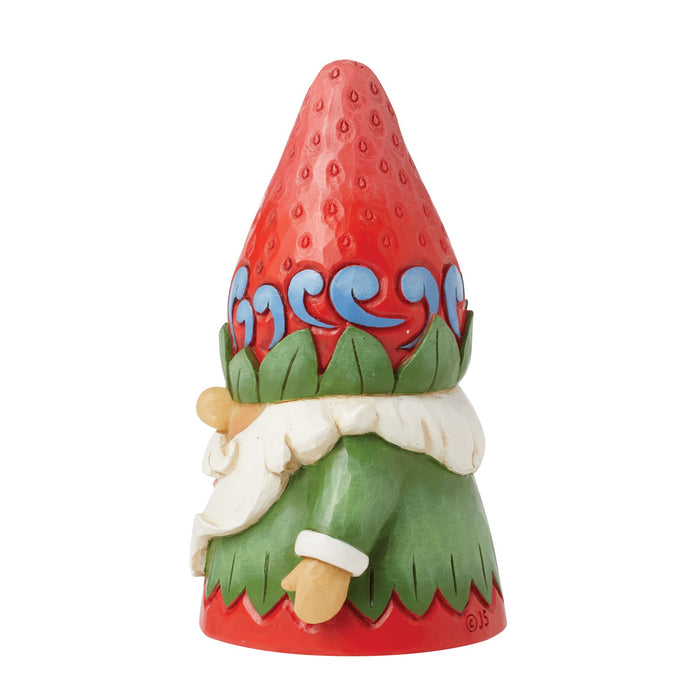 Endura Strawberry Hat Gnome Figurine