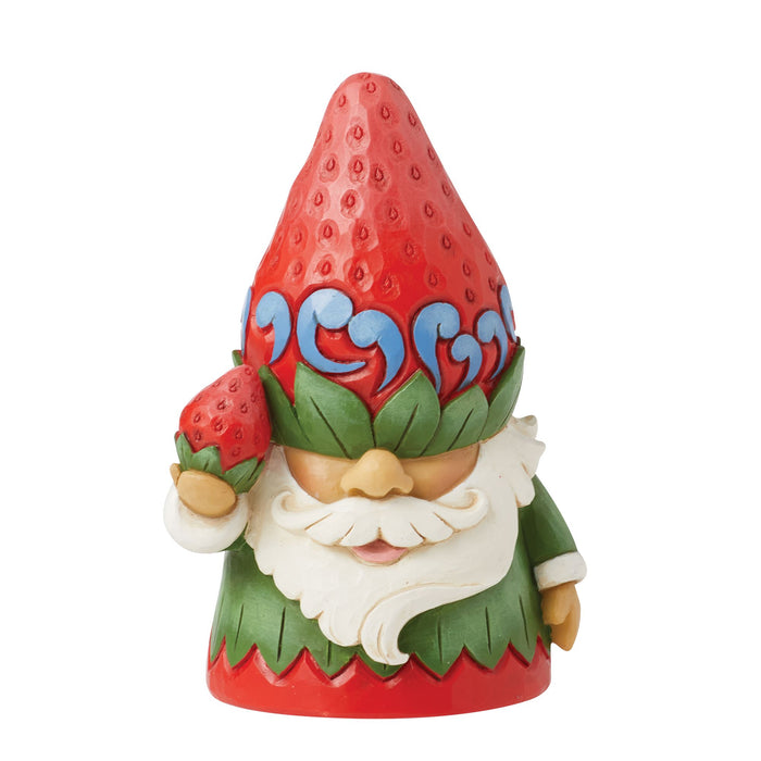 endura Strawberry Hat Gnome Figurine