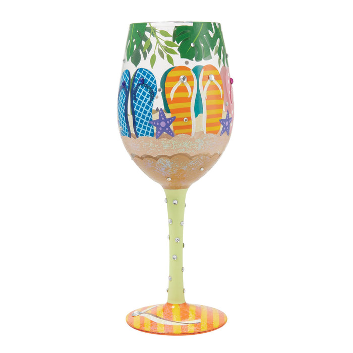 Endura Stuck In The Sand Wine Glass