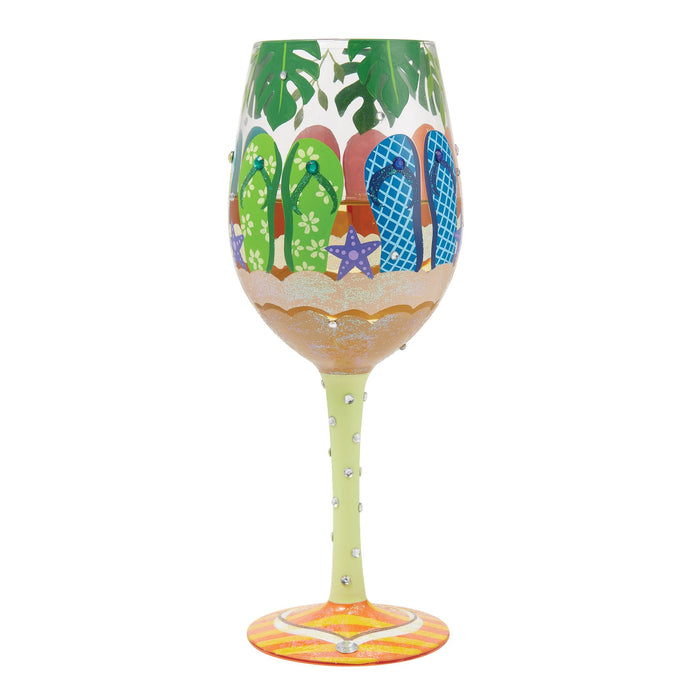 Endura Stuck In The Sand Wine Glass