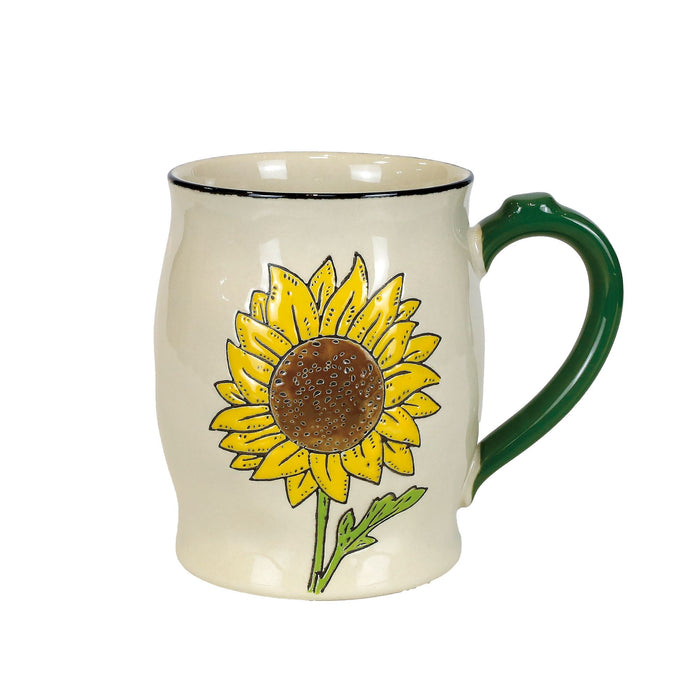 endura Sunflower Handpainted Mug