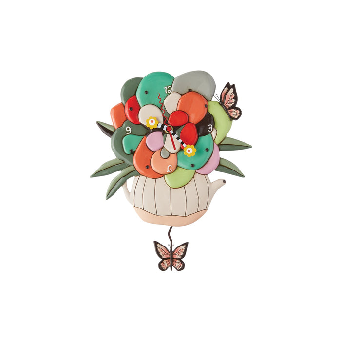 endura Tea Posy Clock