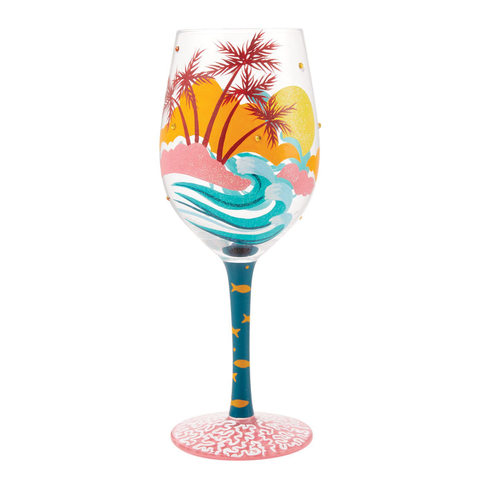 endura Tropcial Getaway Wine Glass