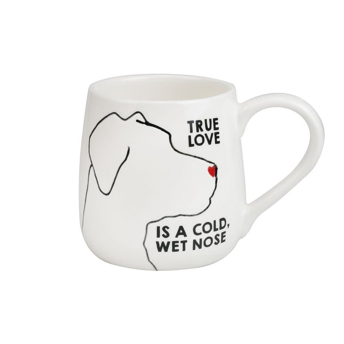 endura True Love Dog Etched Mug