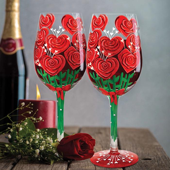 Endura Valentine'sBouquet Wine Glass