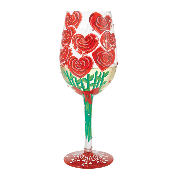 Endura Valentine'sBouquet Wine Glass
