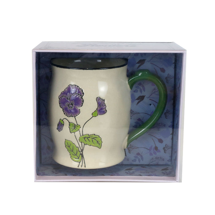 Endura Violet Handpainted Mug
