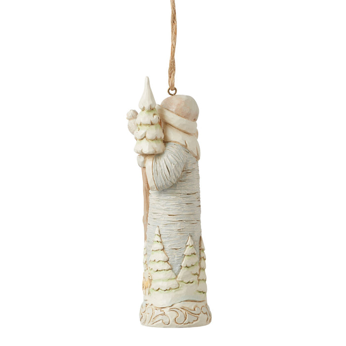 Endura Wdlnd Birch Bark Santa Orn