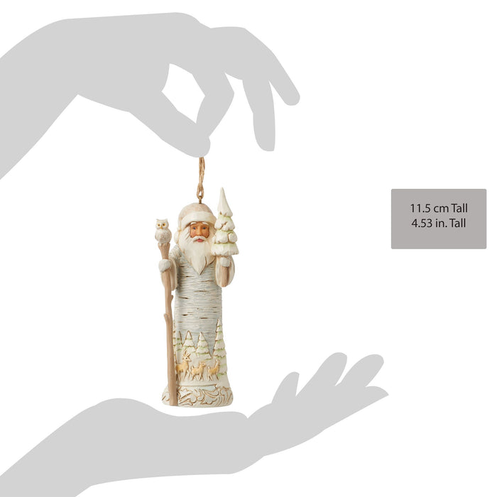 Endura Wdlnd Birch Bark Santa Orn