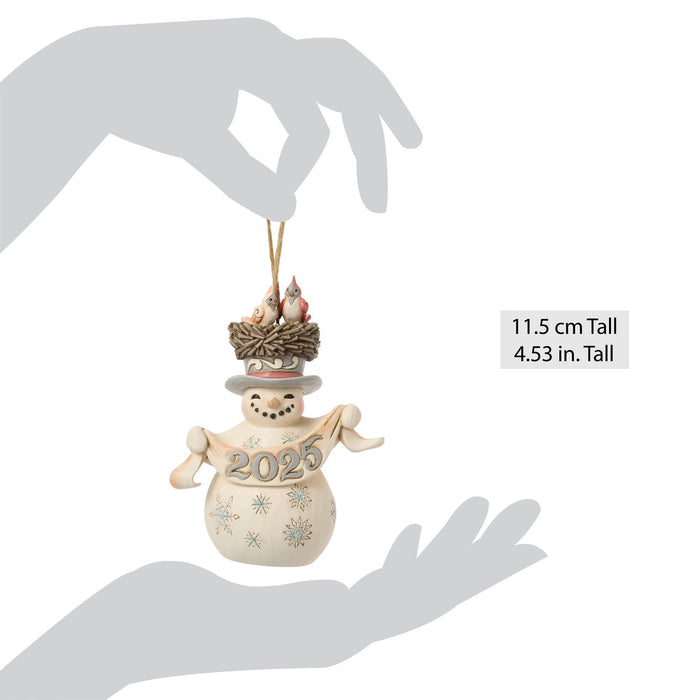 Endura Wdlnd Dated 2025 Snowman Orn