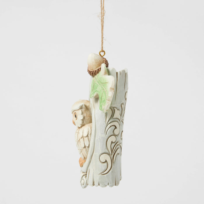 Endura Wdlnd Owl In Tree Ornament