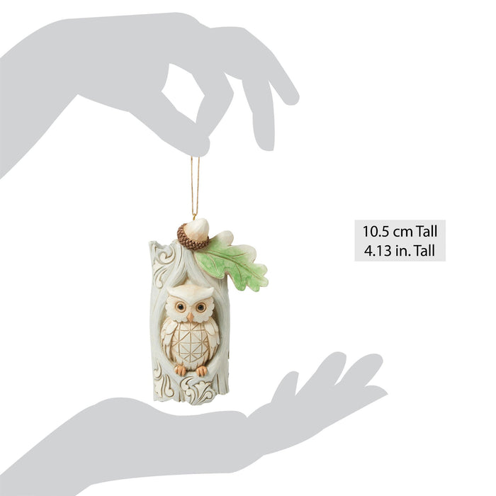 Endura Wdlnd Owl In Tree Ornament