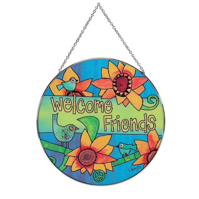 endura Welcome Friends Suncatcher