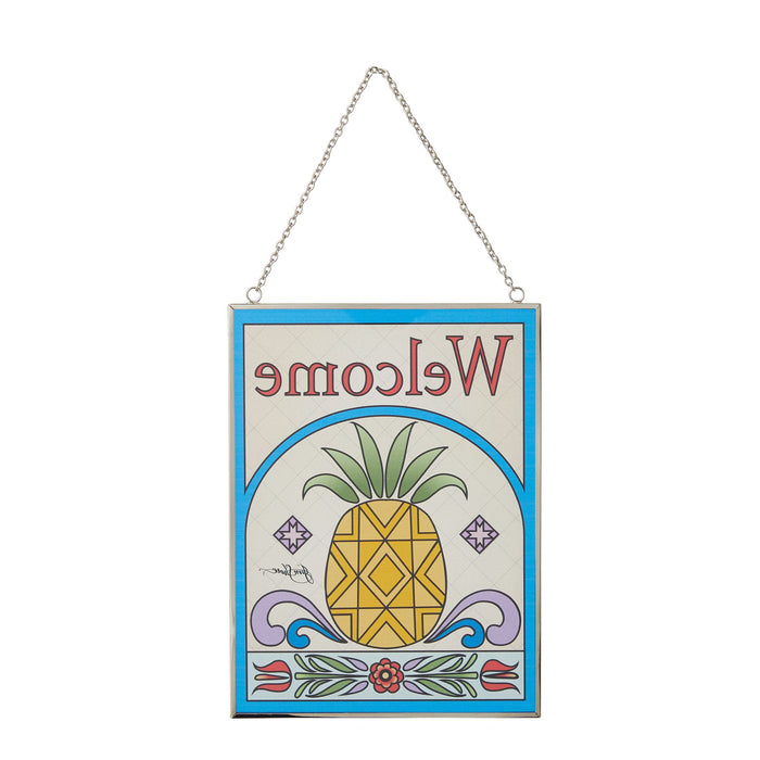 Endura Welcome Pineapple Suncatcher