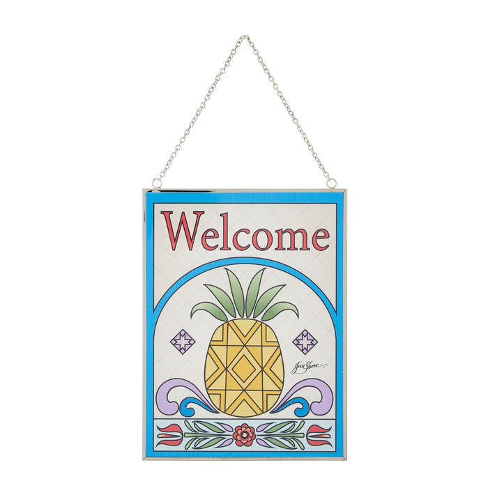 endura Welcome Pineapple Suncatcher