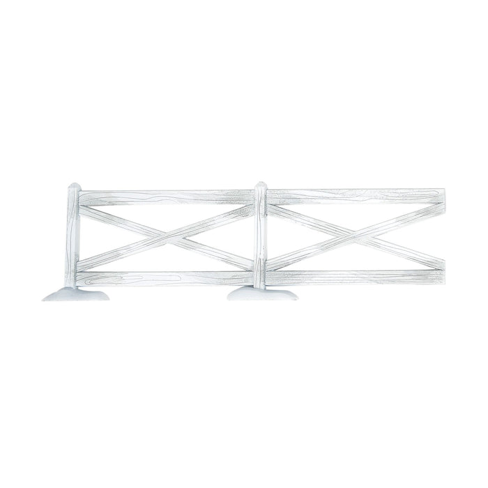 Endura White Crossbuck Fence Set