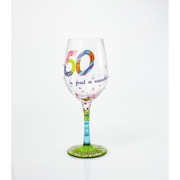 Endura WINE GLASS 50 IS JUST A NUMBER