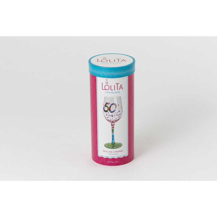 Endura WINE GLASS 50 IS JUST A NUMBER