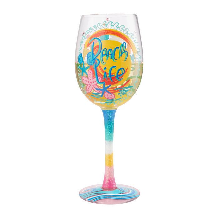 Endura Wine Glass Beach Life