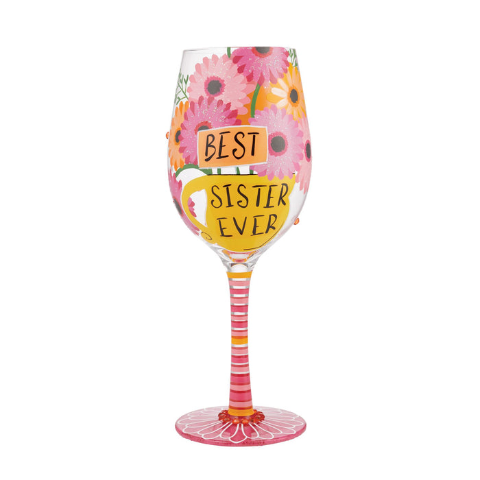 endura Wine Glass Best Sister Ever