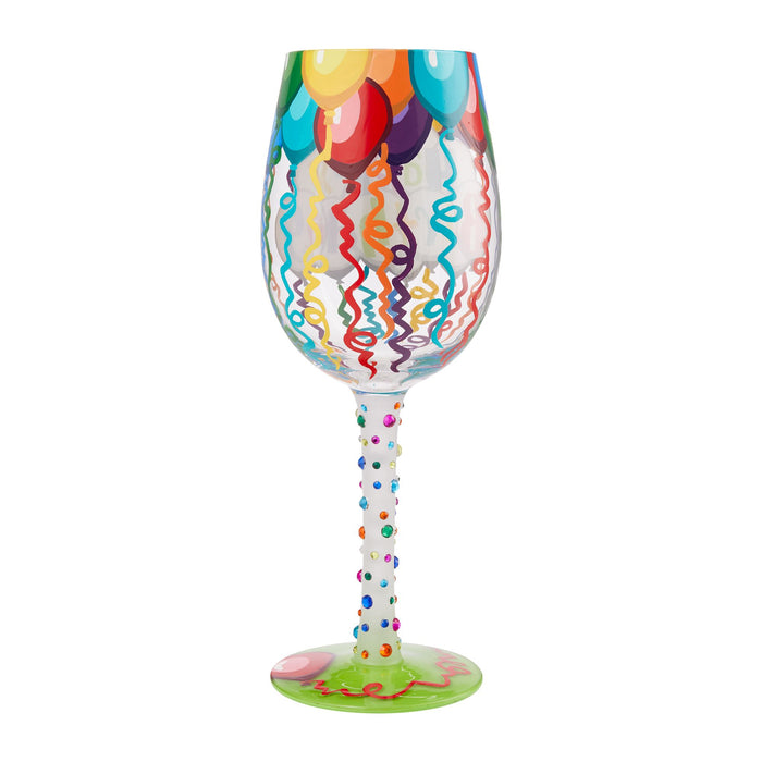 Endura Wine Glass Birthday Streamers