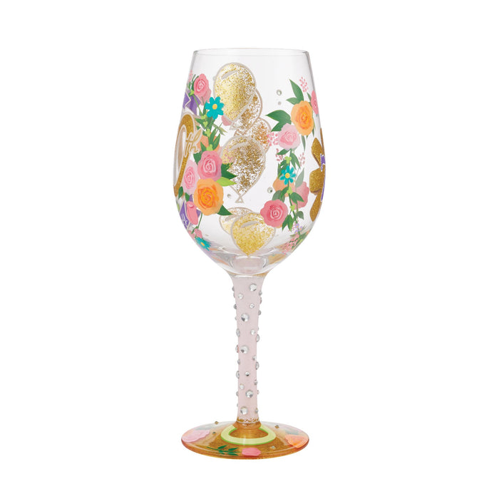 Endura Wine Glass Happy 70th Birthday