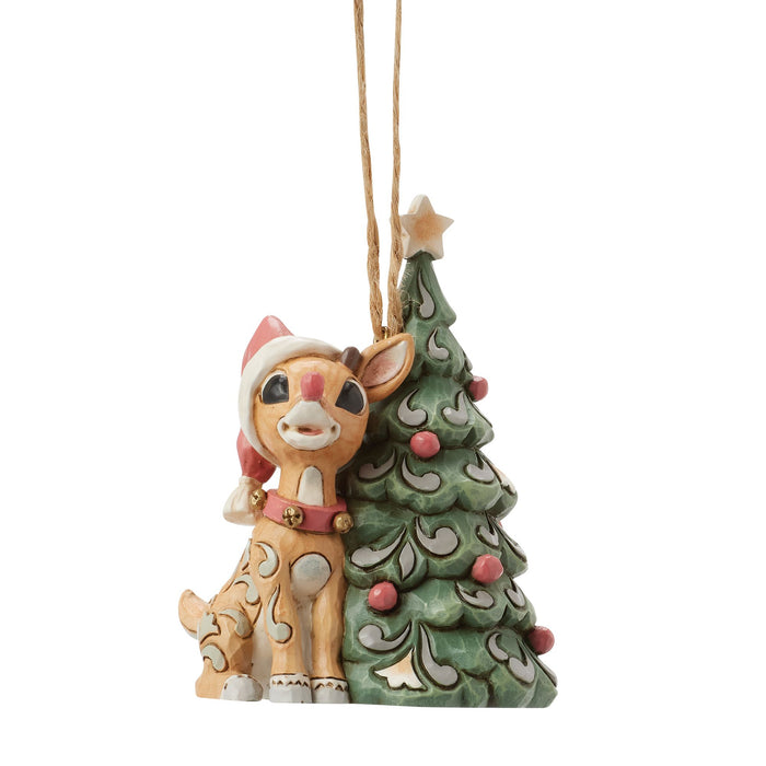 Endura Woodland Rudolph With Tree H/O