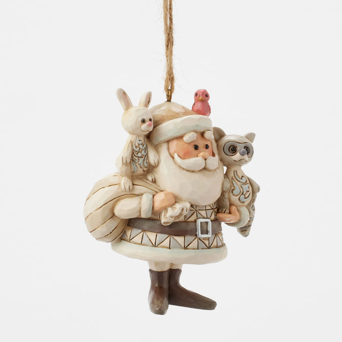 Endura Woodland Santa W/ Animals H/O