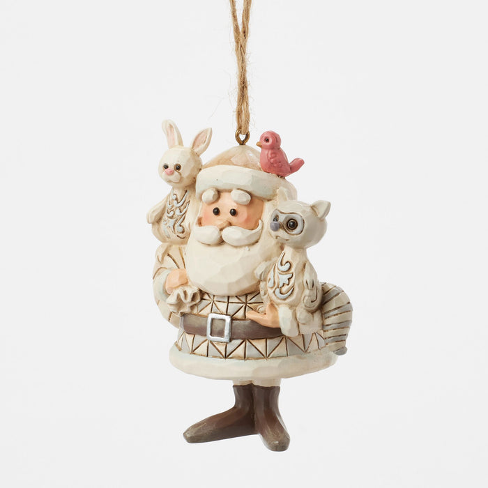Endura Woodland Santa W/ Animals H/O