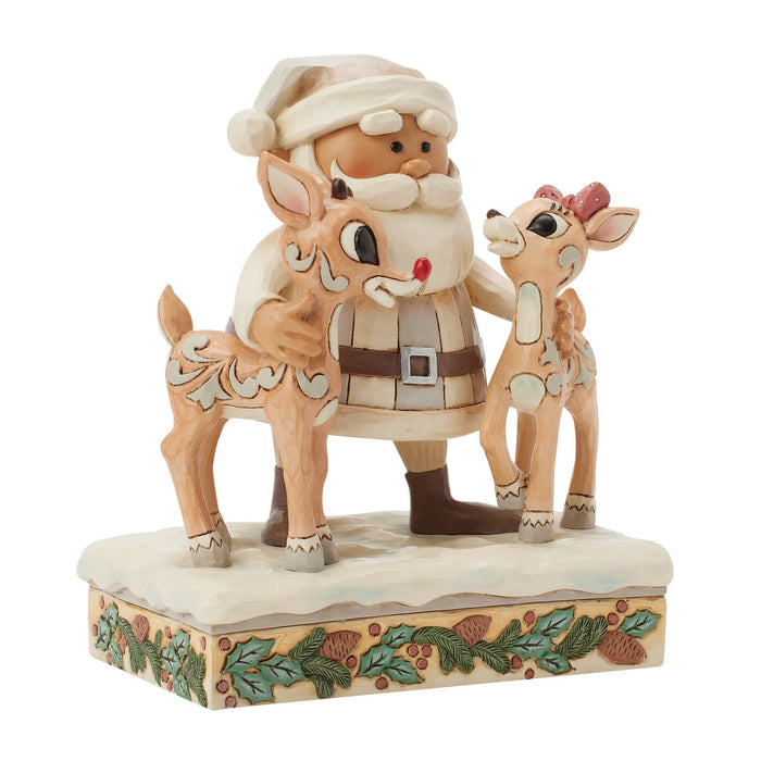 Endura Woodland Santa With Reindeers