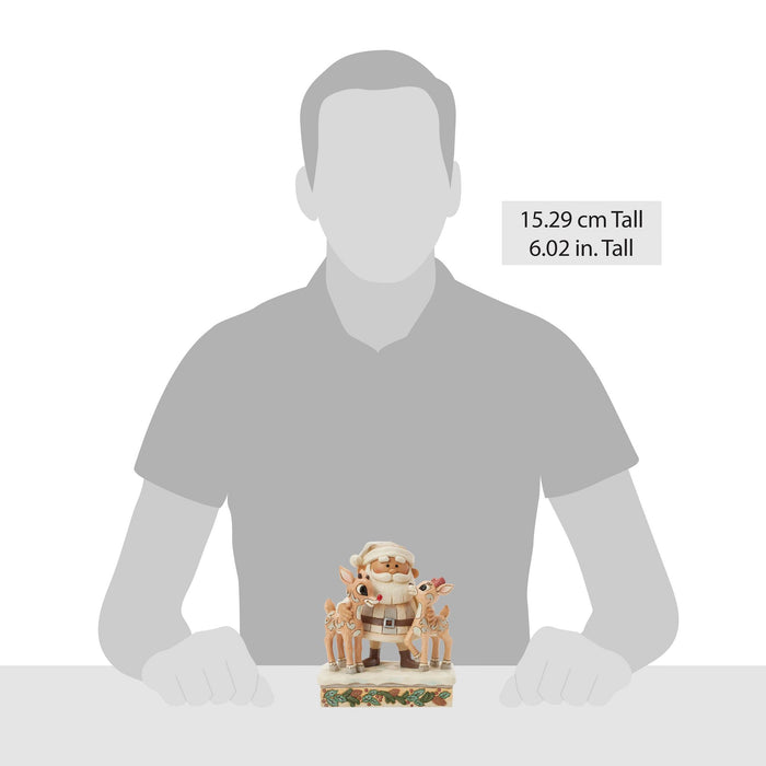 Endura Woodland Santa With Reindeers