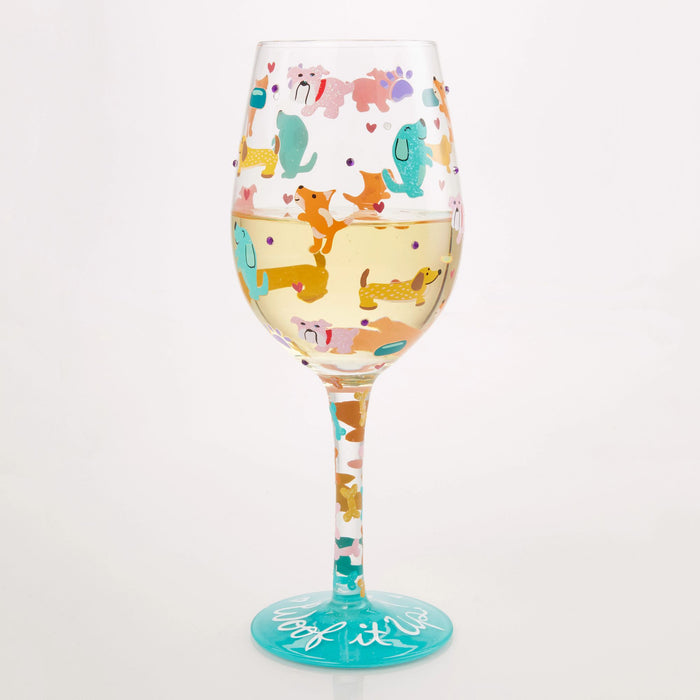 Endura Woof It Up Wine Glass