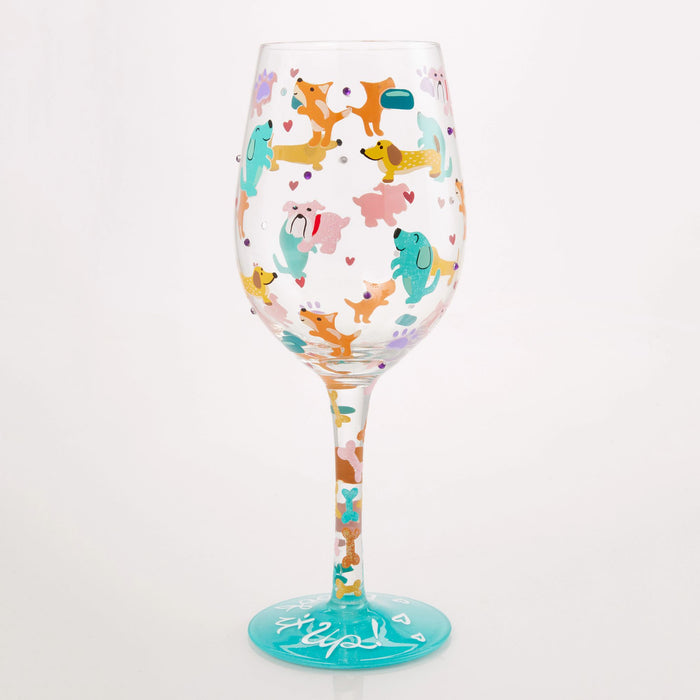 Endura Woof It Up Wine Glass