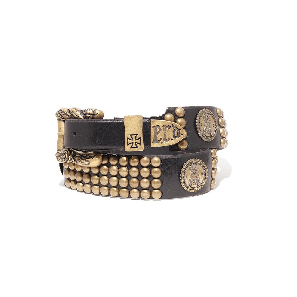 enfants riches deprimes ANTIQUE BRASS JESUS COIN BELT