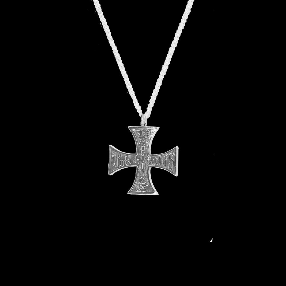 enfants riches deprimes CROSS LOGO NECKLACE