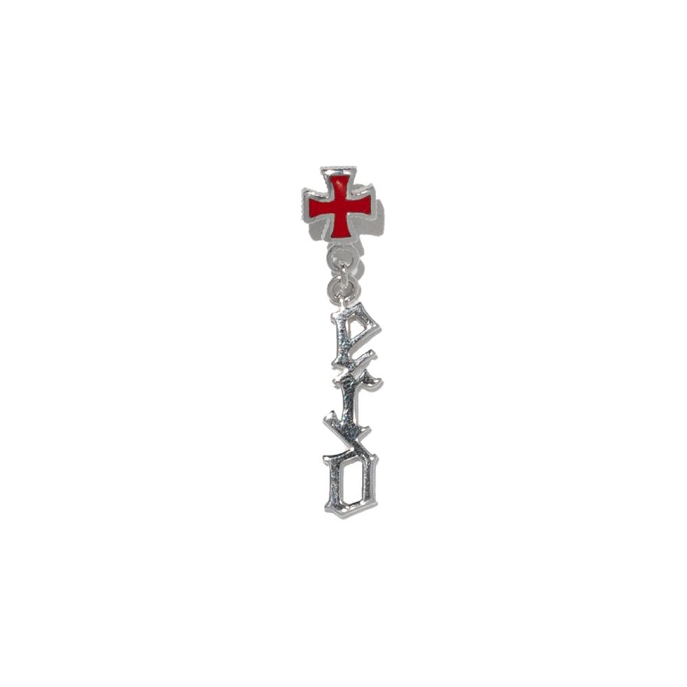 enfants riches deprimes ERD CROSS EARRING WITH ENAMEL