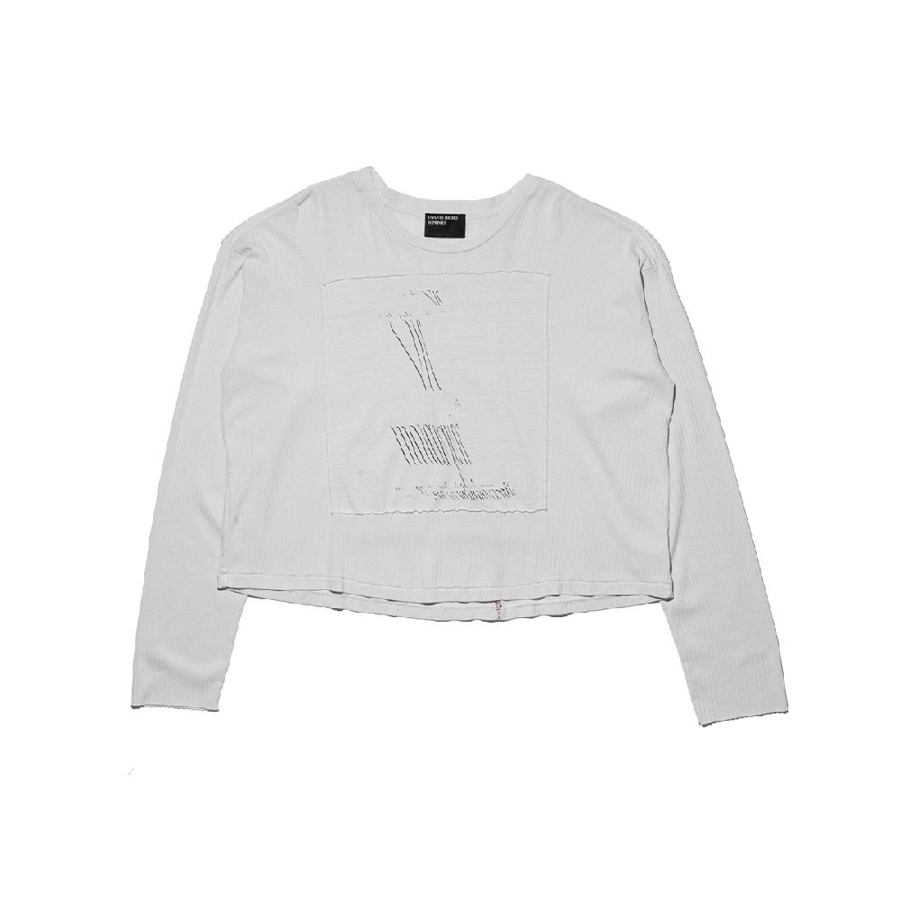 enfants riches deprimes INNOCENT IN VAIN ASSEMBLAGE RIB LS T-SHIRT