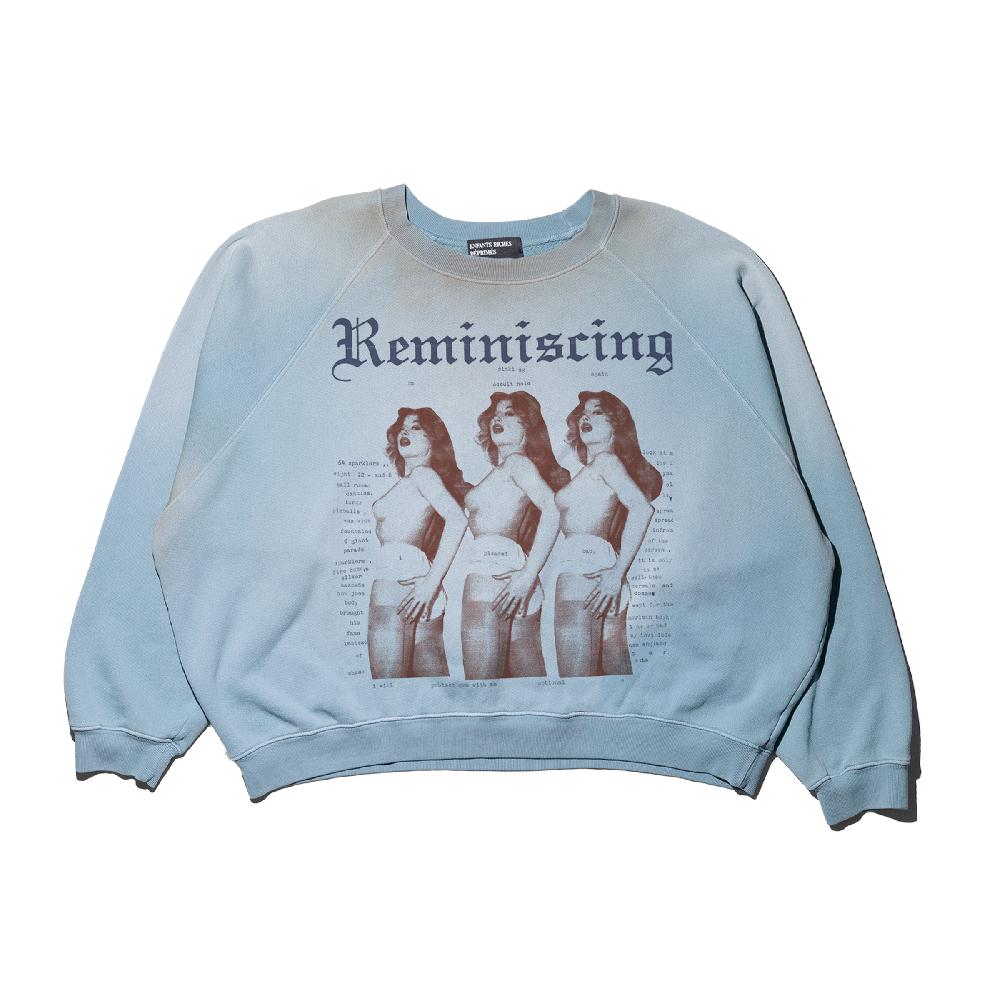 enfants riches deprimes REMINISCING RAGLAN SWEATSHIRT