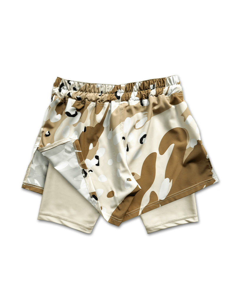 Engage Arch Camo 2-in-1 Hybrid Shorts