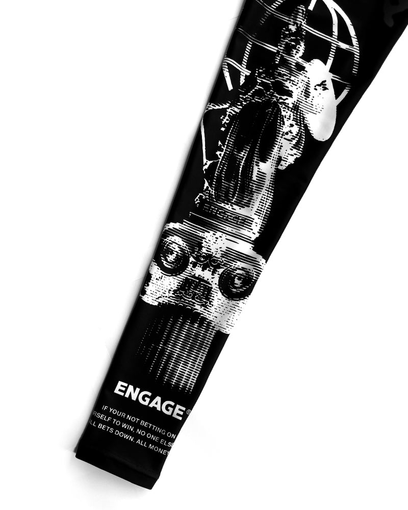 Engage Athena Long Sleeve Rash Guard - Black