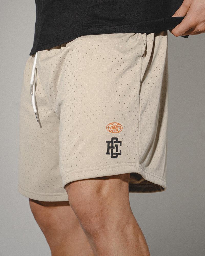 Engage Engage Champion Mentality Mesh Shorts (Off-White)