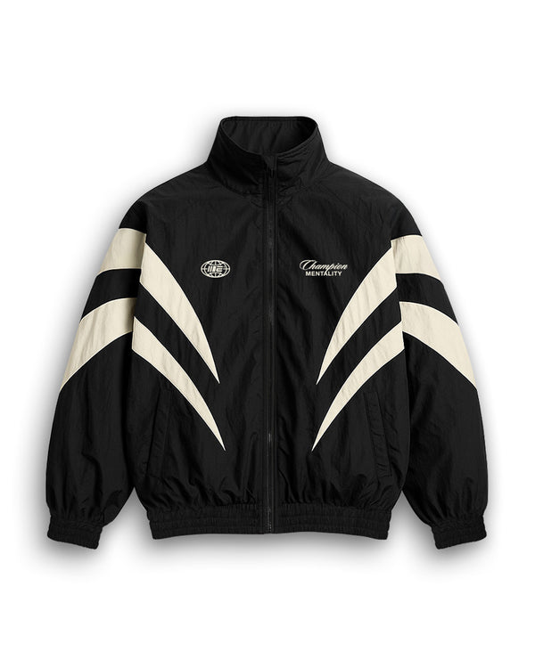 engage Champion Mentality Track Jacket (Black / White)