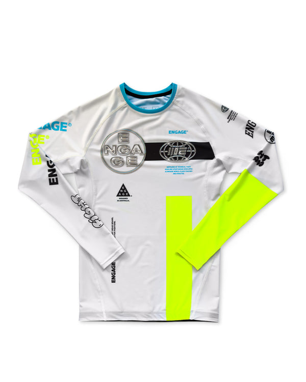 engage Chrome Long Sleeve Rash Guard