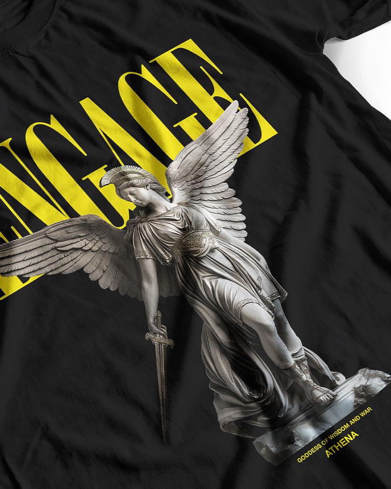 Engage Engage 'Athena' Oversized T-Shirt (Black)
