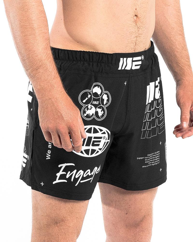 Engage Engage Billboard MMA Hybrid Shorts - Black