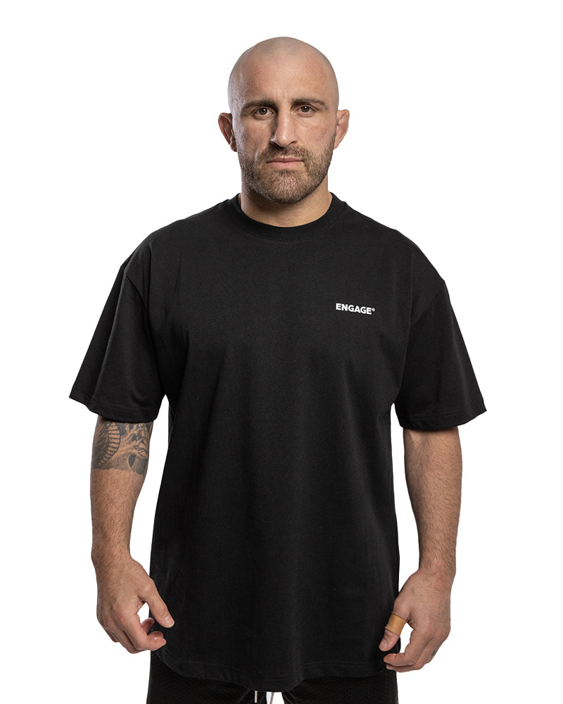 Engage Engage Billboard Oversized T-Shirt (Black)