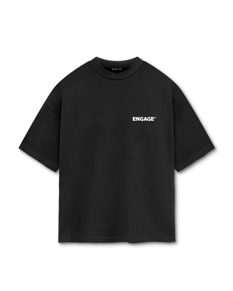 Engage Engage Billboard Oversized T-Shirt (Black)