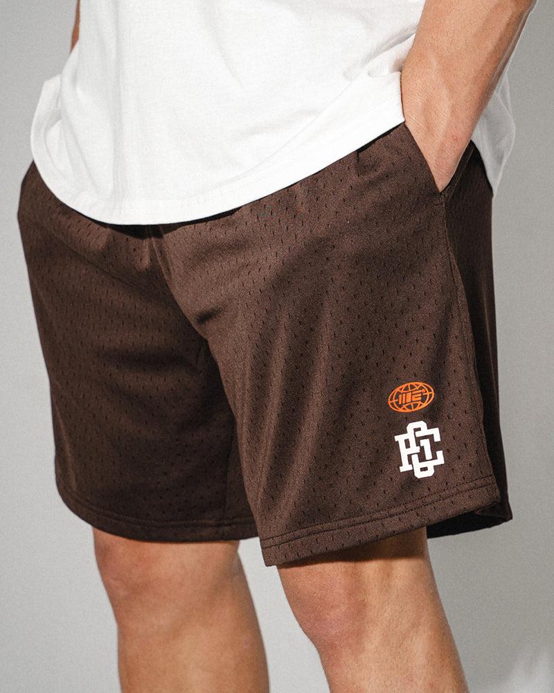 Engage Engage Champion Mentality Mesh Shorts (Brown)
