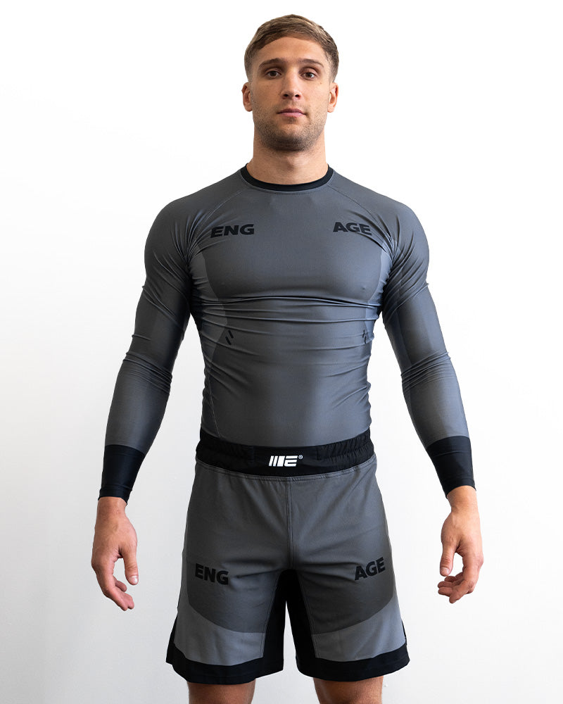 Engage Engage Iron Grey Long Sleeve Rash Guard