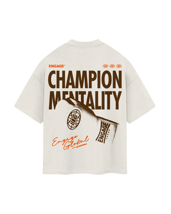 engage Engage 'Mentality' T-Shirt (Off-White)